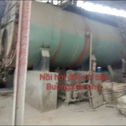 Nồi hơi đốt củi cây, buồng đốt phụ